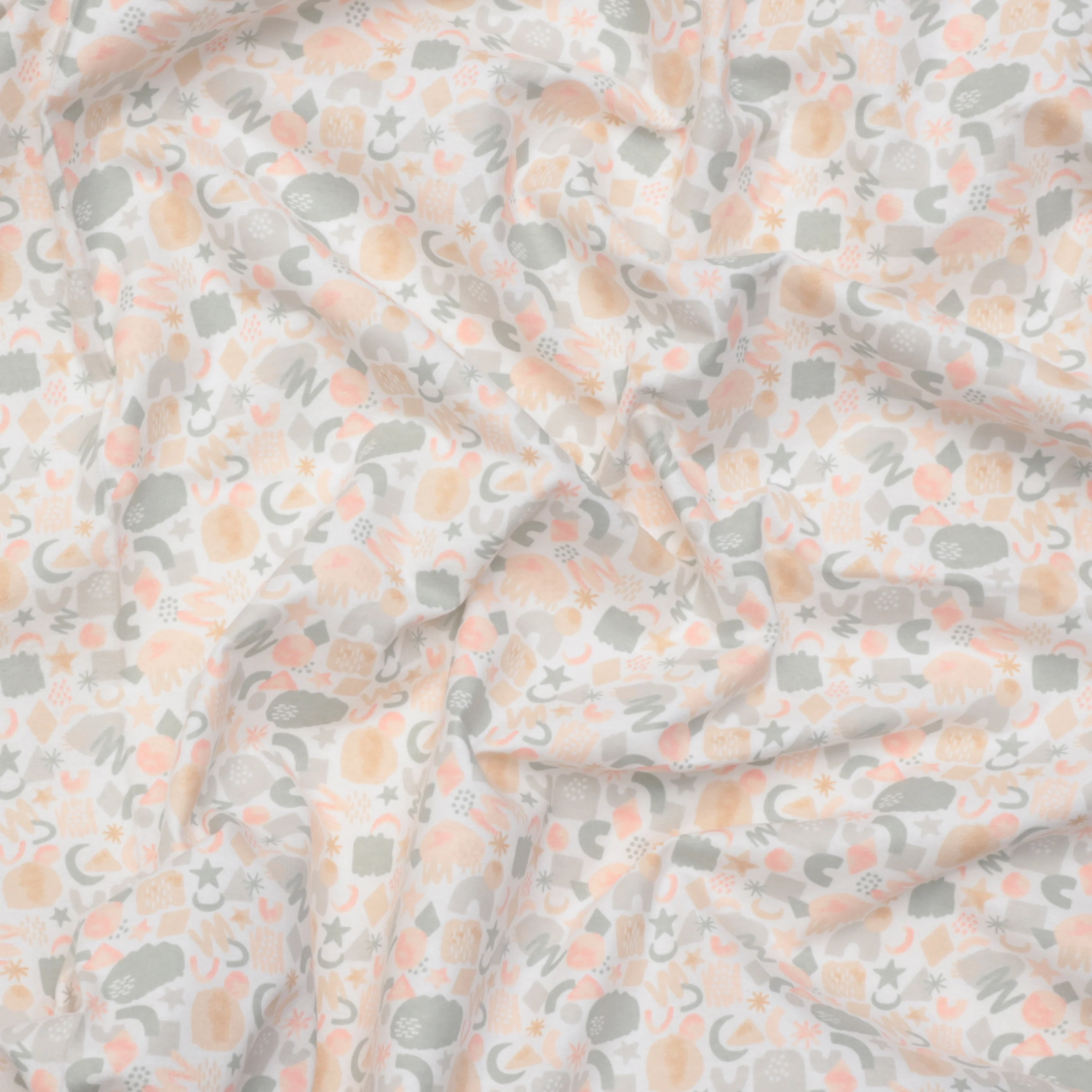 Camelot - Flannel - Blocks - Blush