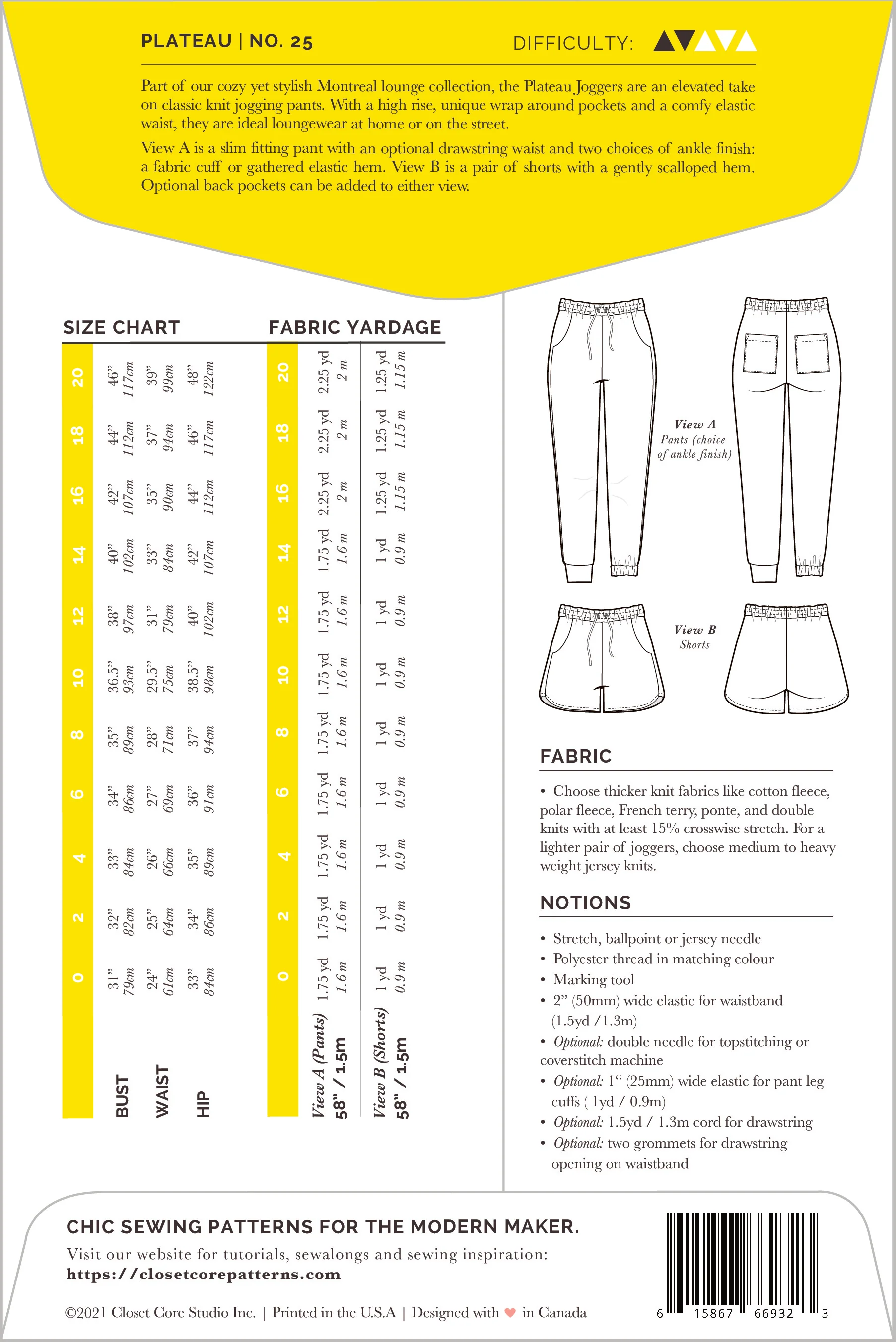Closet Core - Plateau Joggers - Image 16