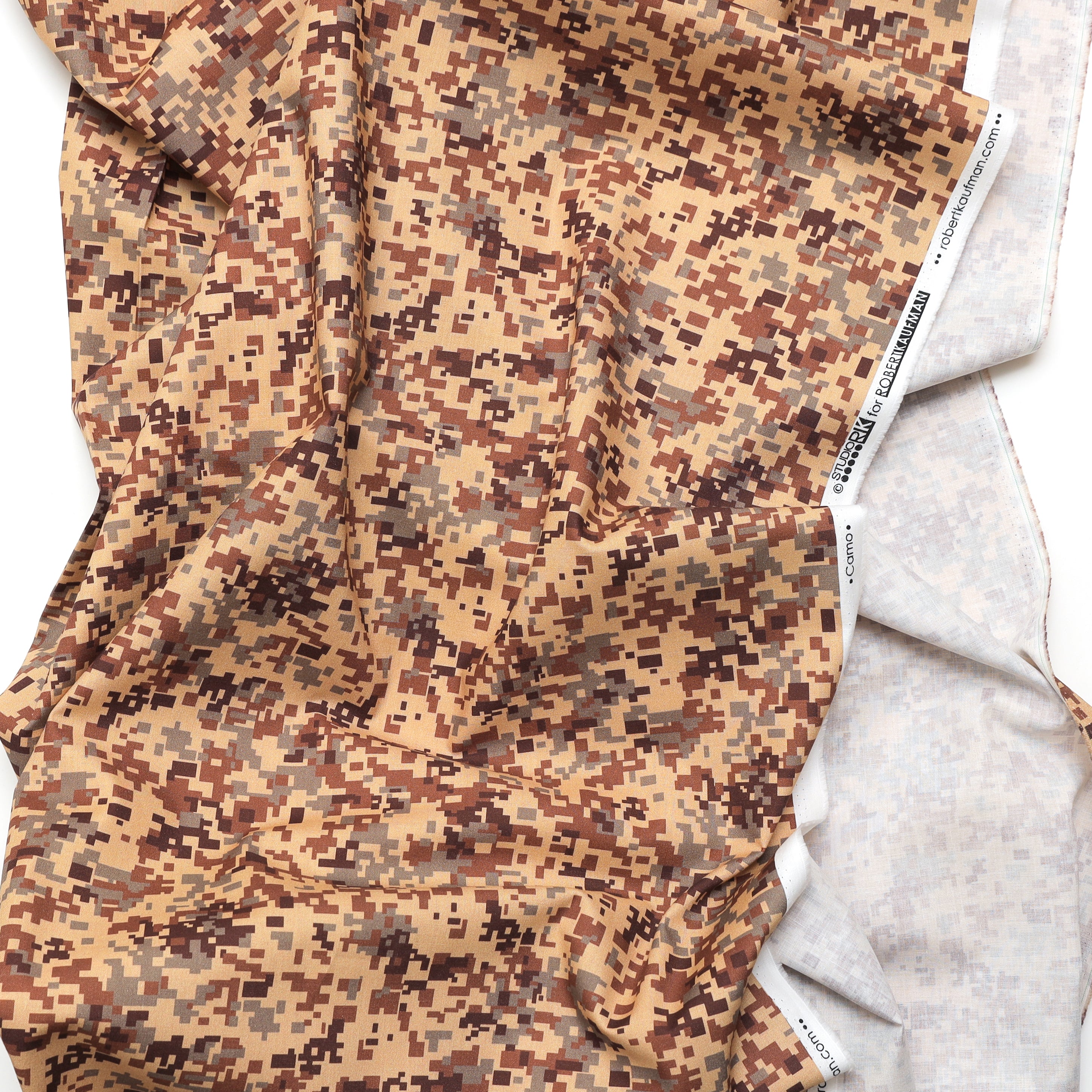 Cotton - Camo - Digital Khaki