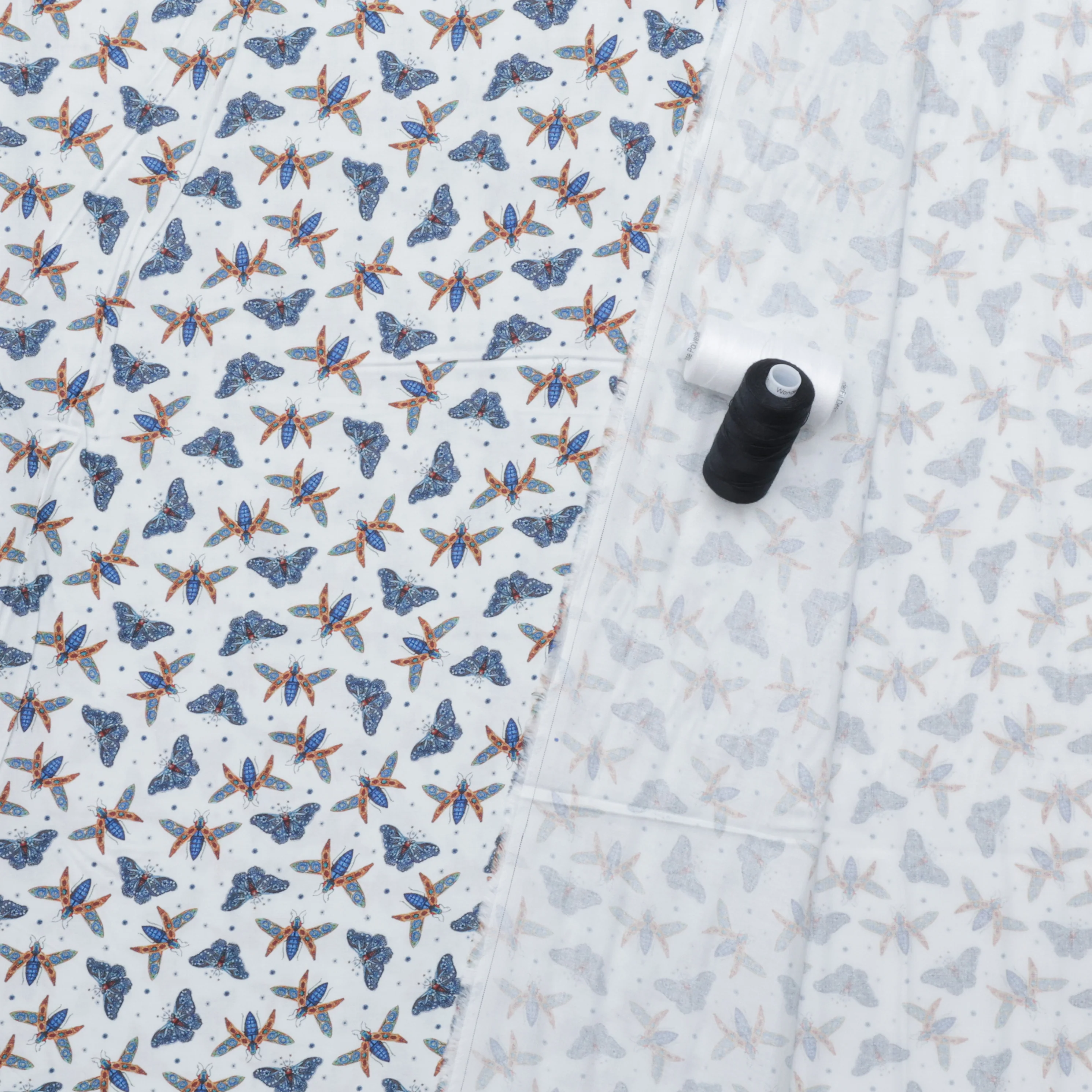 Maria Matos - Cotton - Nocturnal Creatures - Flying Wonders - Blue - Image 3