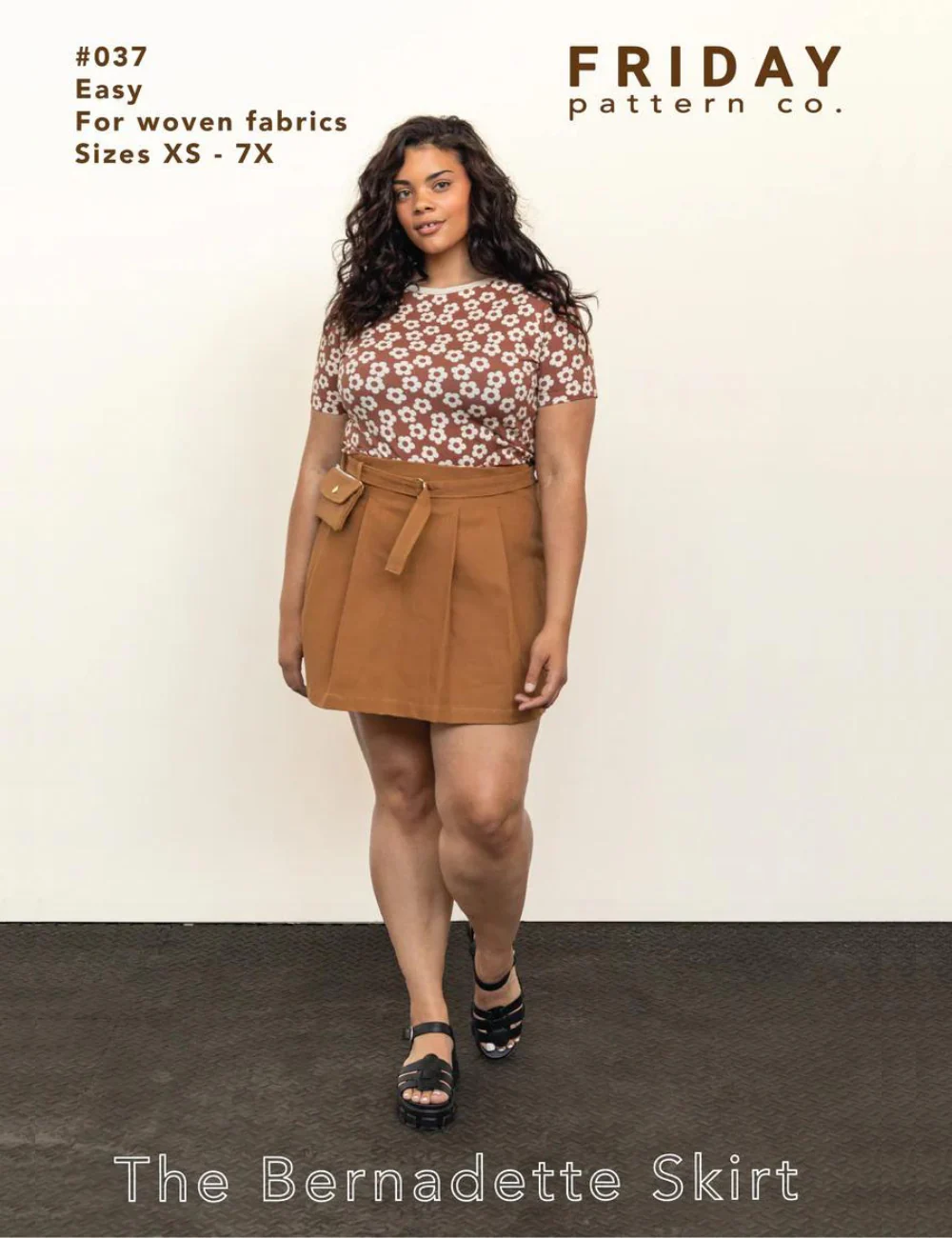 Friday Pattern Company - Bernadette Skirt