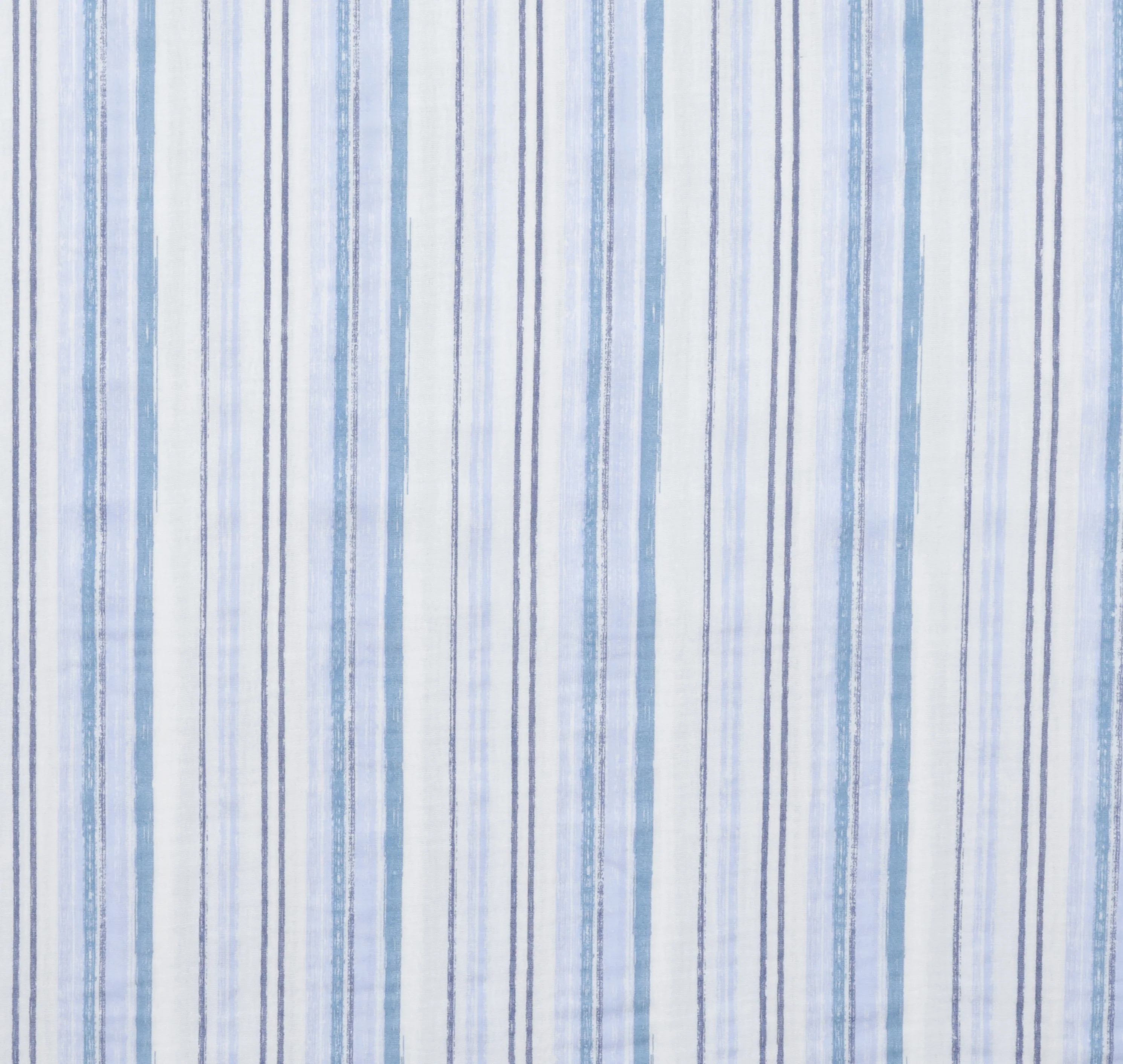 Katia - Cotton - Double Gauze - Blue Jeans Stripes - Image 2