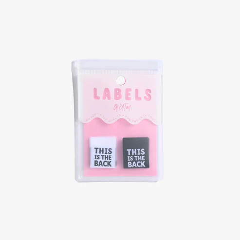 Kylie and the Machine - Sewing Label - This Is The Back