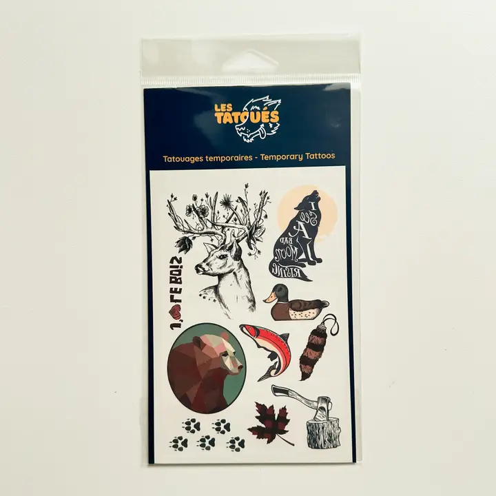 Les Tatoués - Temporary Tattoos - Out of the Wood