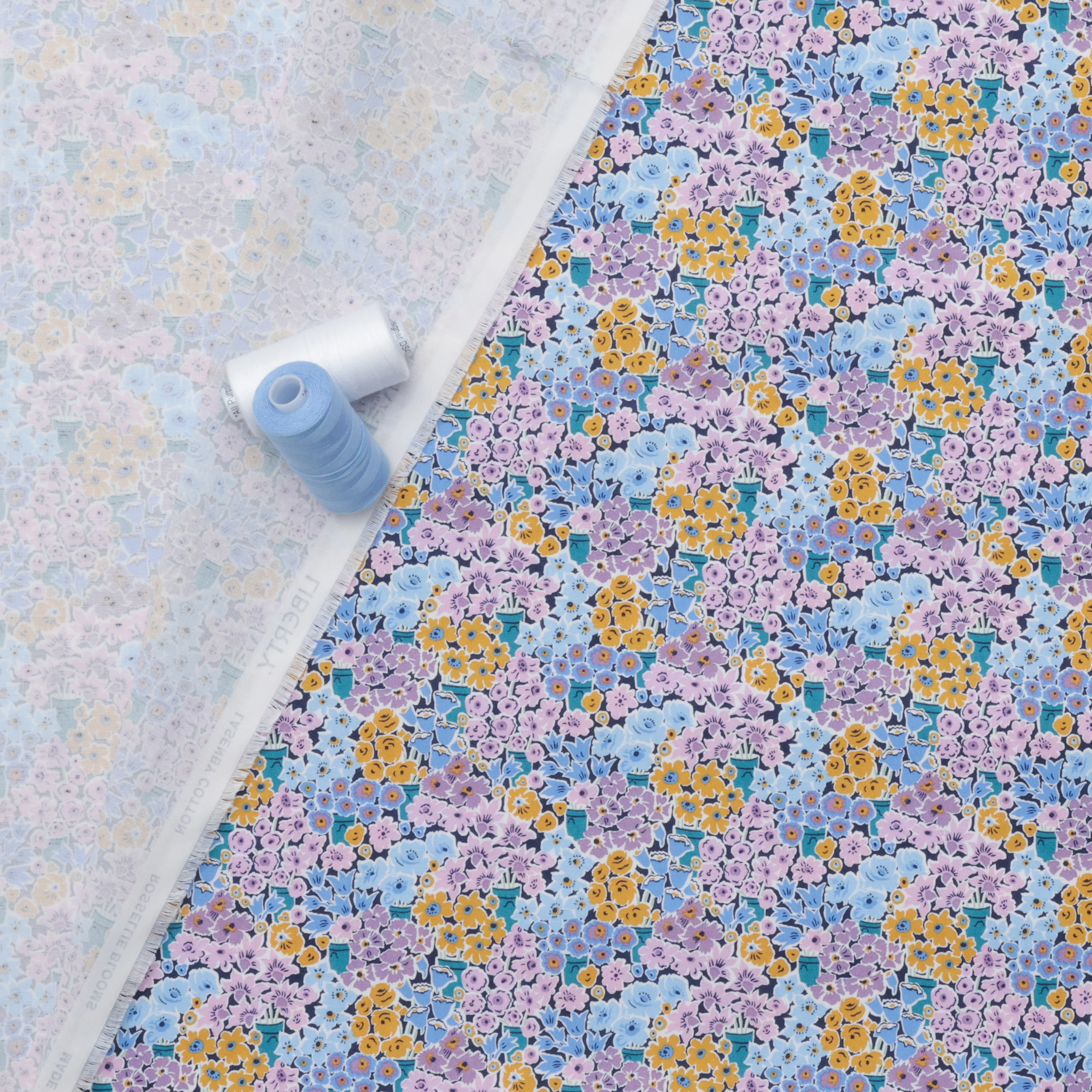 Liberty - Cotton - Tudor Celebration - Rossellie Blooms - A - Image 3