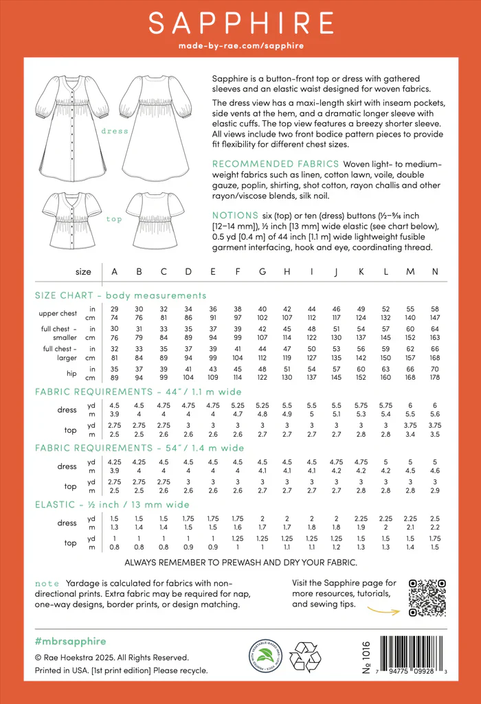 Made by Rae - Sapphire Top & Dress - Image 11