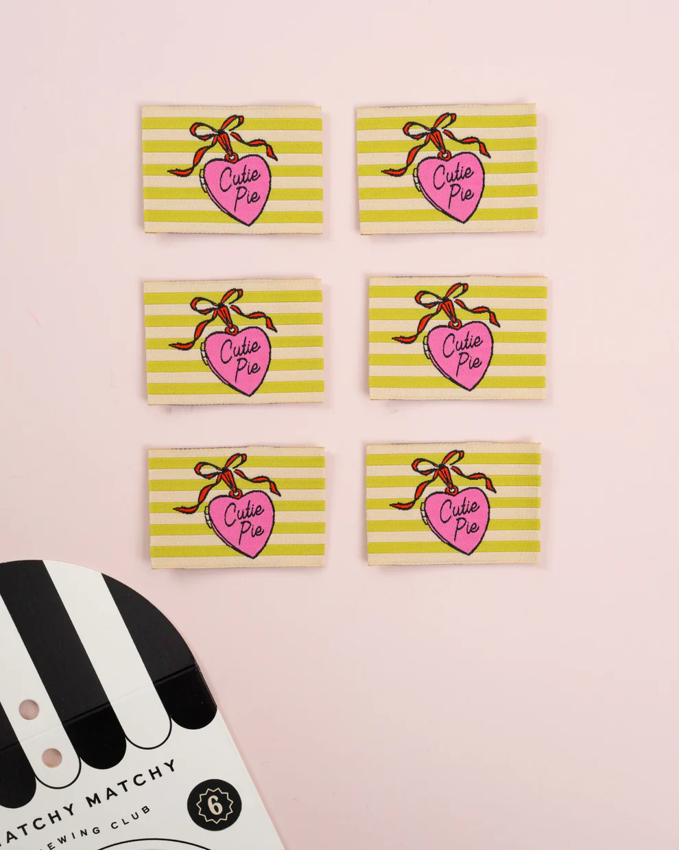 Matchy Matchy Sewing Club - Sewing Labels - Cutie Pie Locket Large - Image 2