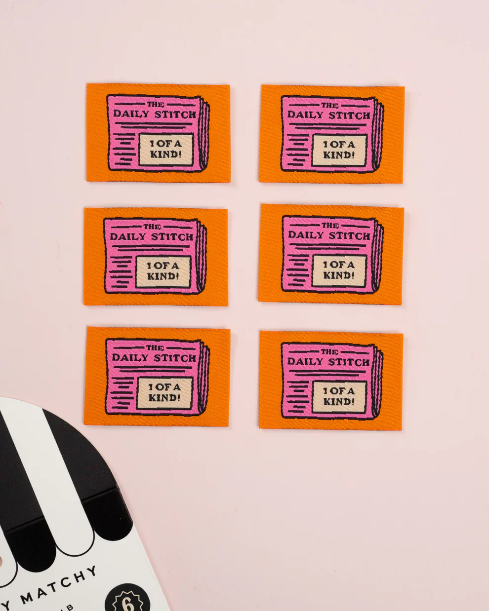 Matchy Matchy Sewing Club - Sewing Labels - Daily Stitch Large - Image 2