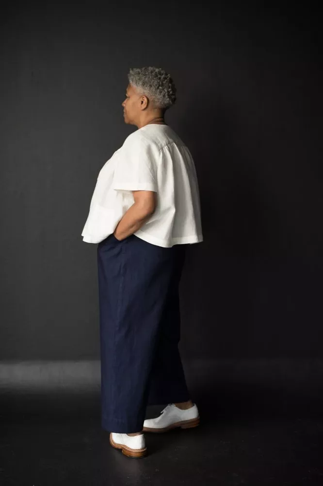 Merchant & Mills - Quinn Wide Leg Trousers - 6-18 - Image 5