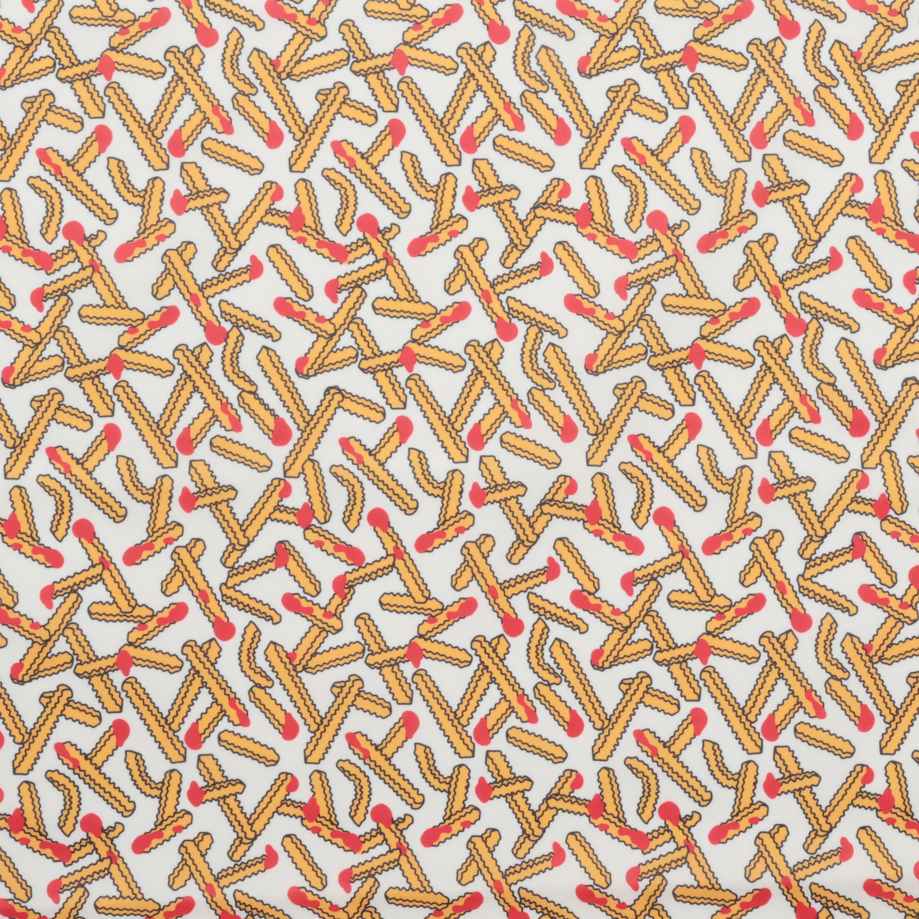 Moda - Laminated Cotton - Snack Shack - Fries - Image 2