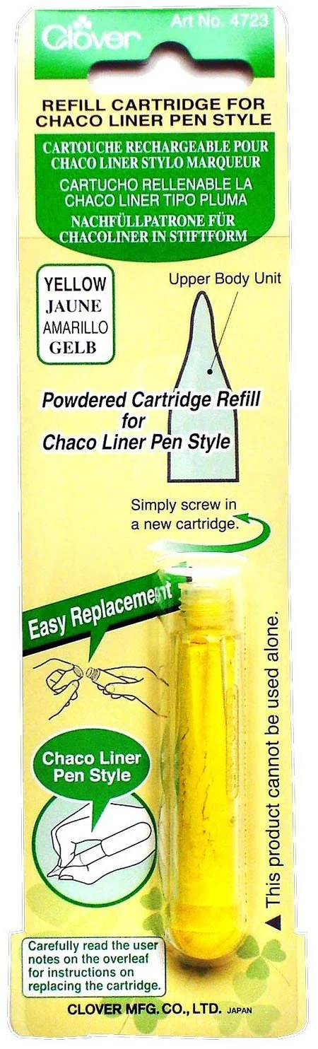 CLOVER - Pen Style Chaco Liner Refill - Assorted - Image 4