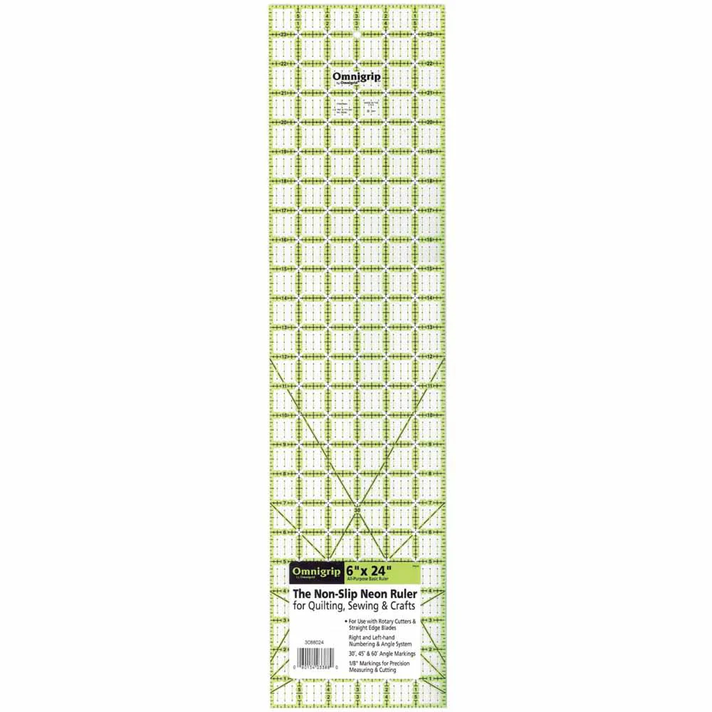 OMNIGRIP - Ruler - 6" x 24"
