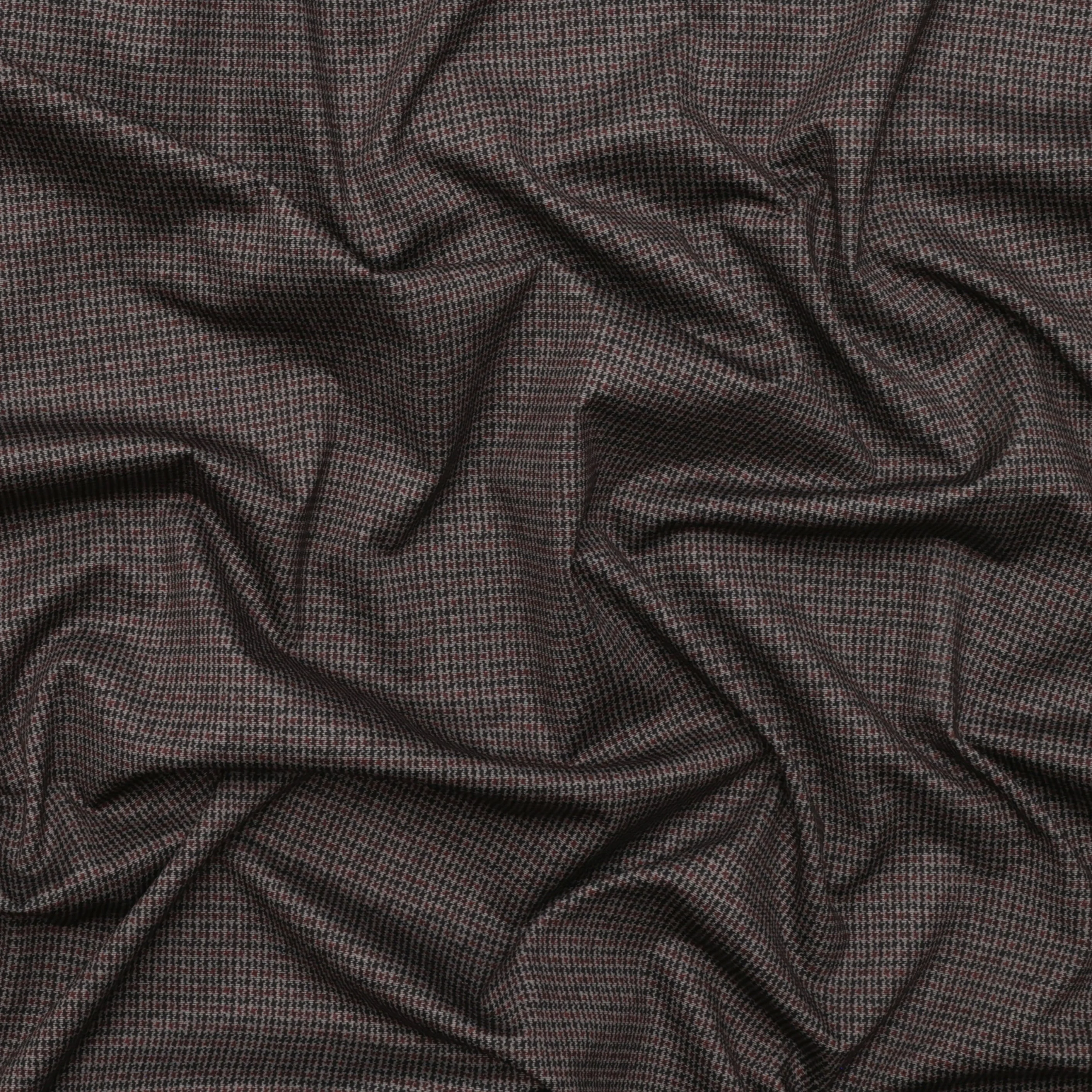 Poly Blend - Preston - Ponte Print - Latte