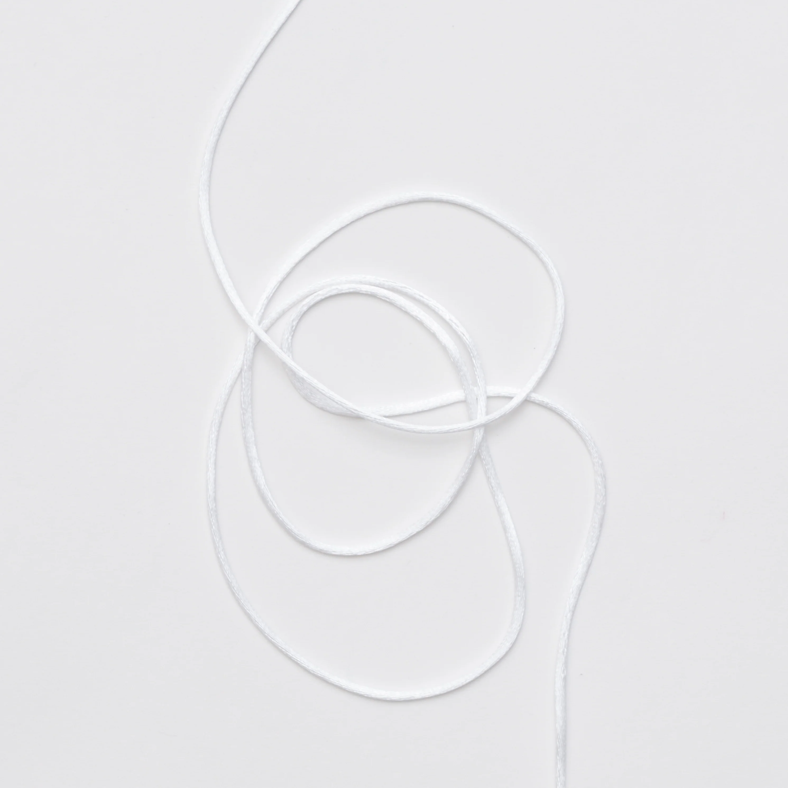 Poly - Satin Cord - 4mm - White