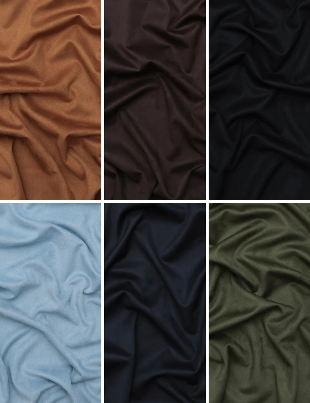 Poly - Suede Scuba Knit - Assorted