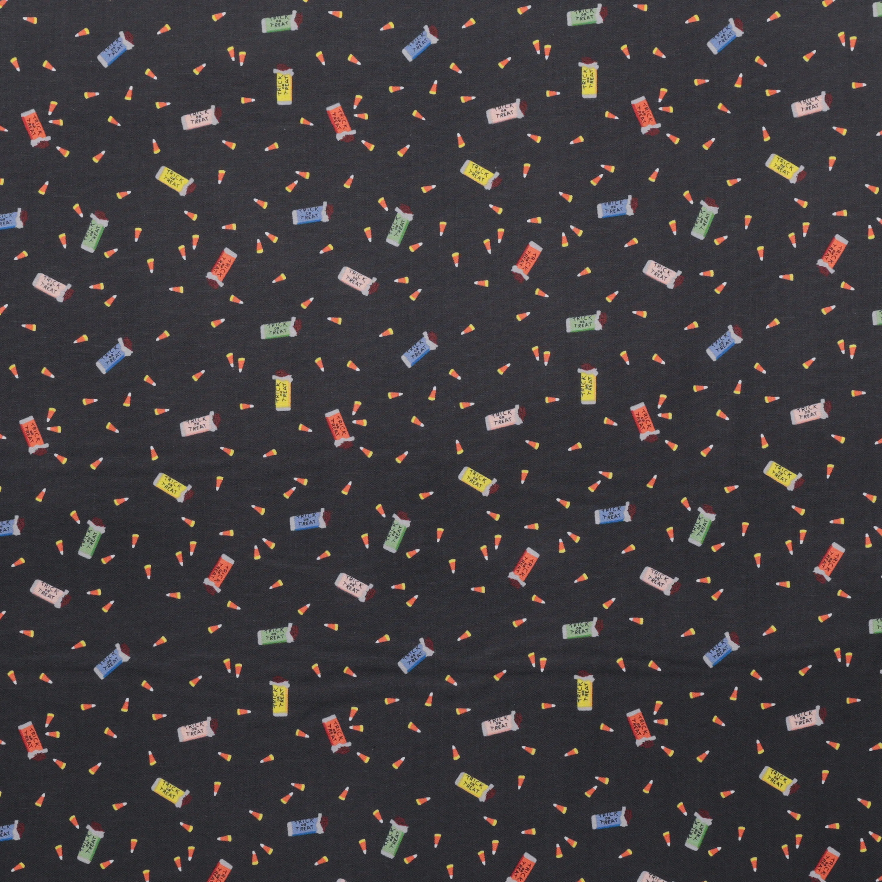 Rifle Paper Co. - Cotton - Halloween - Trick Or Treat - Black - Image 2