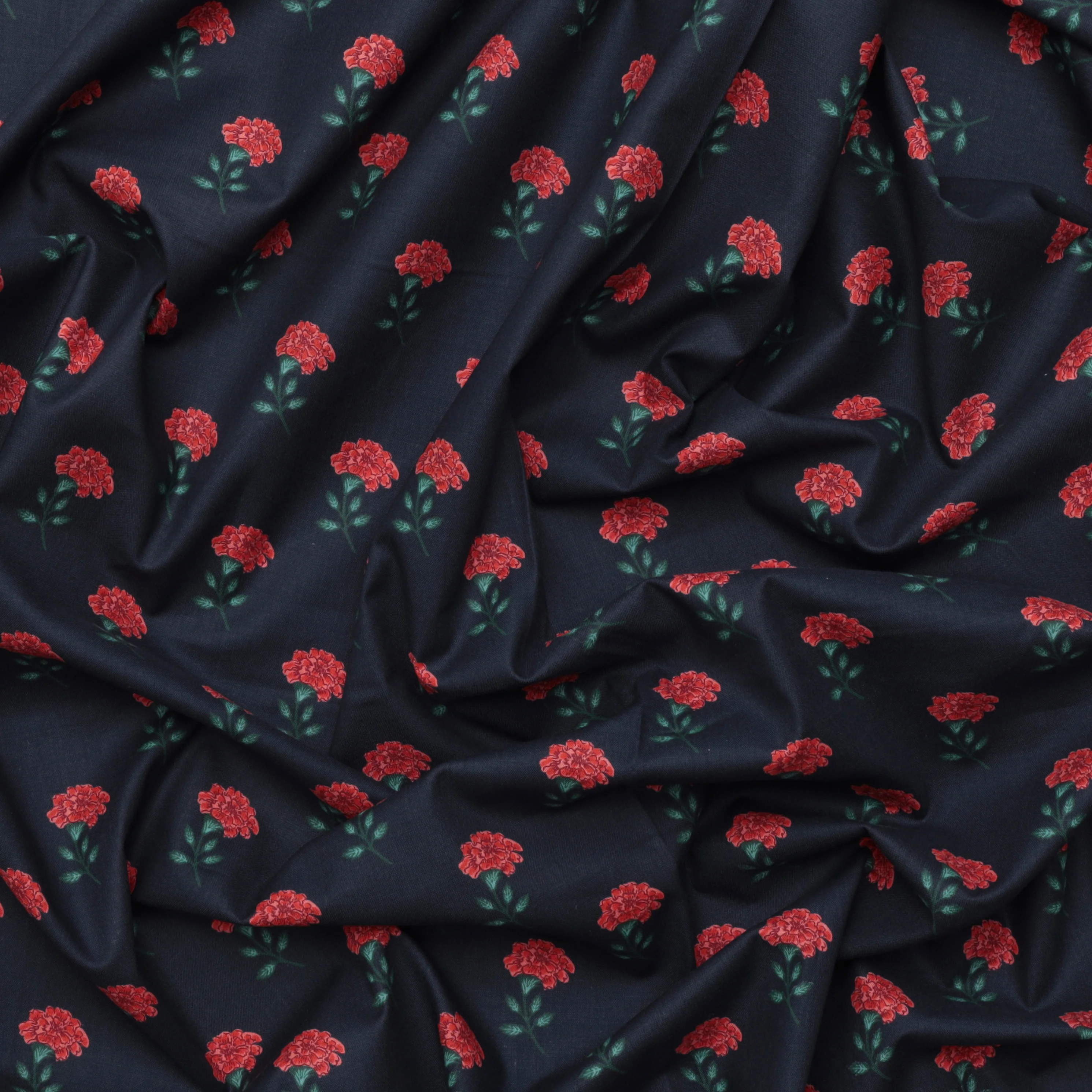 Rifle Paper Co. - Cotton - Vintage Garden - Marisol - Navy