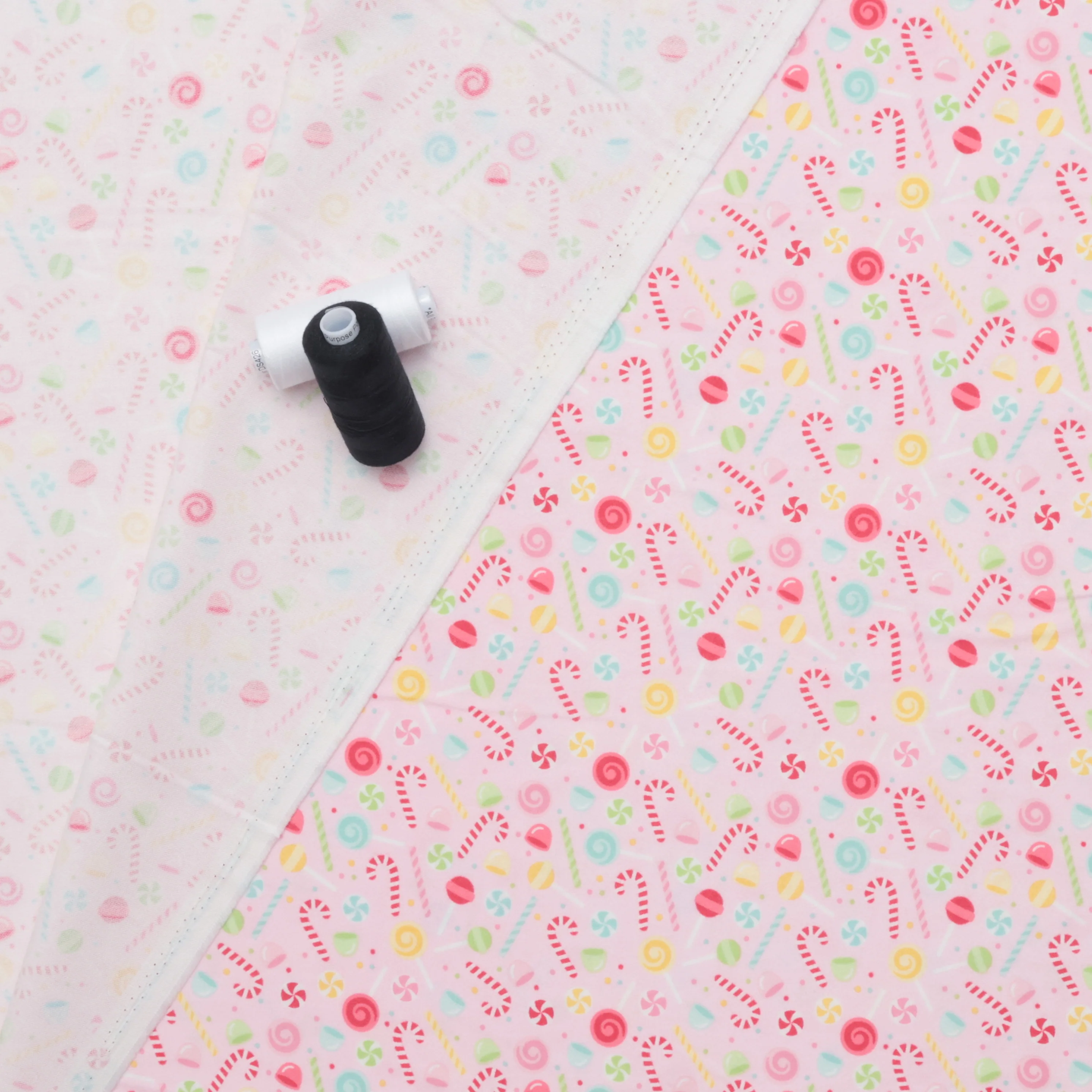 Riley Blake - Flannel - Designer - Sweets - Pink - Image 3