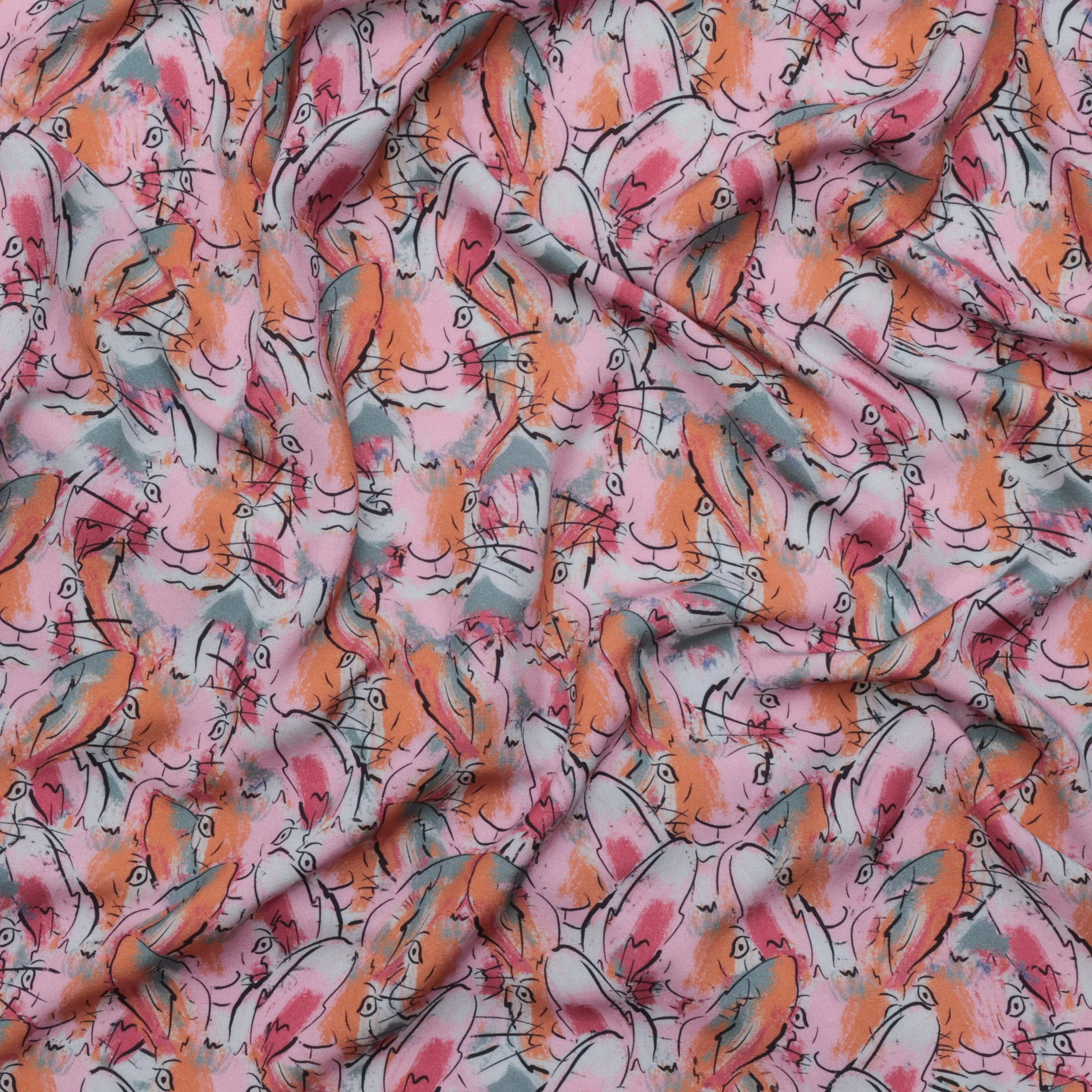 Roo-tid - Viscose - Challis - Connect - Unique