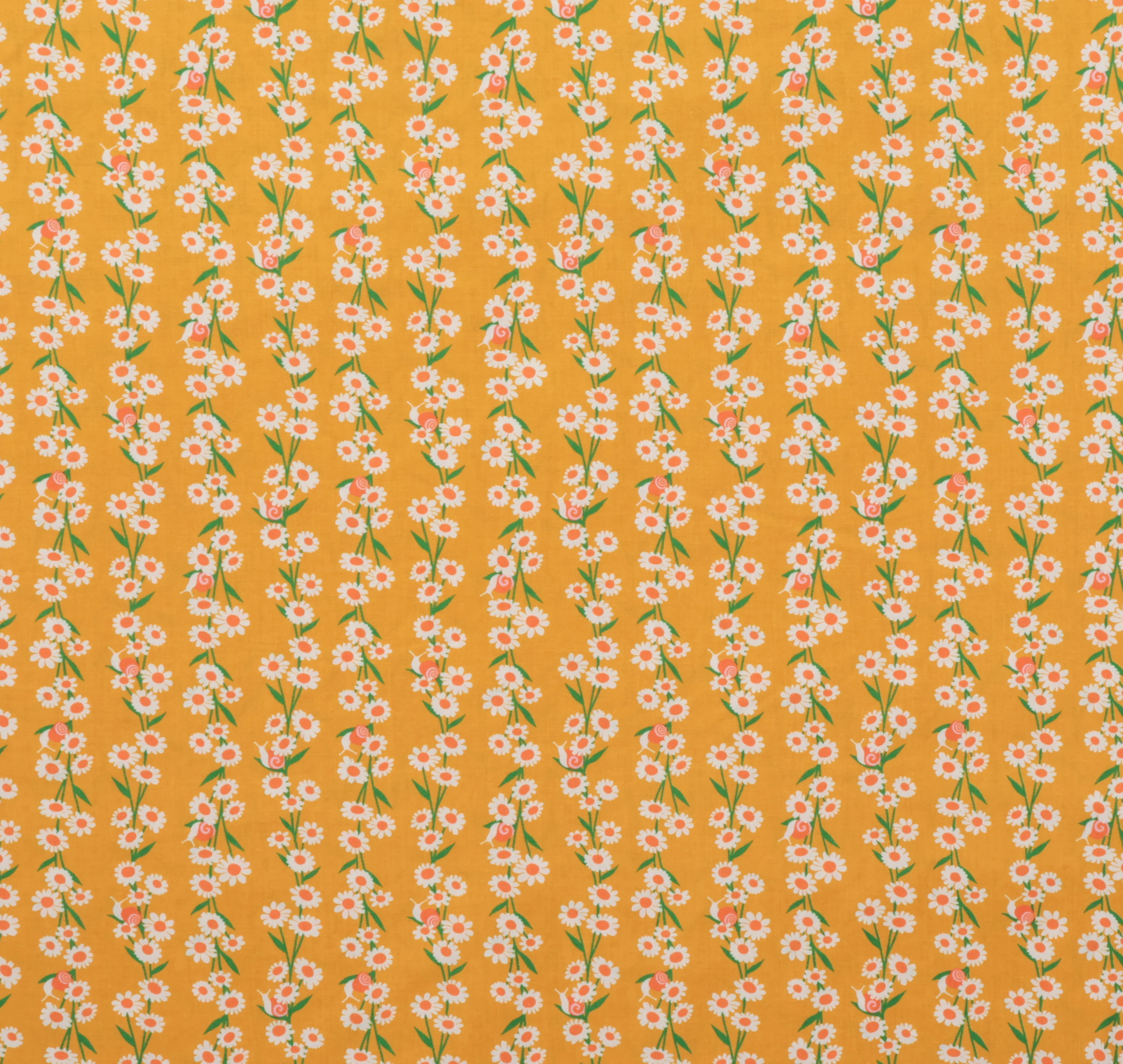 Ruby Star - Cotton - Carousel - Daisy Chain - Goldenrod - Image 2