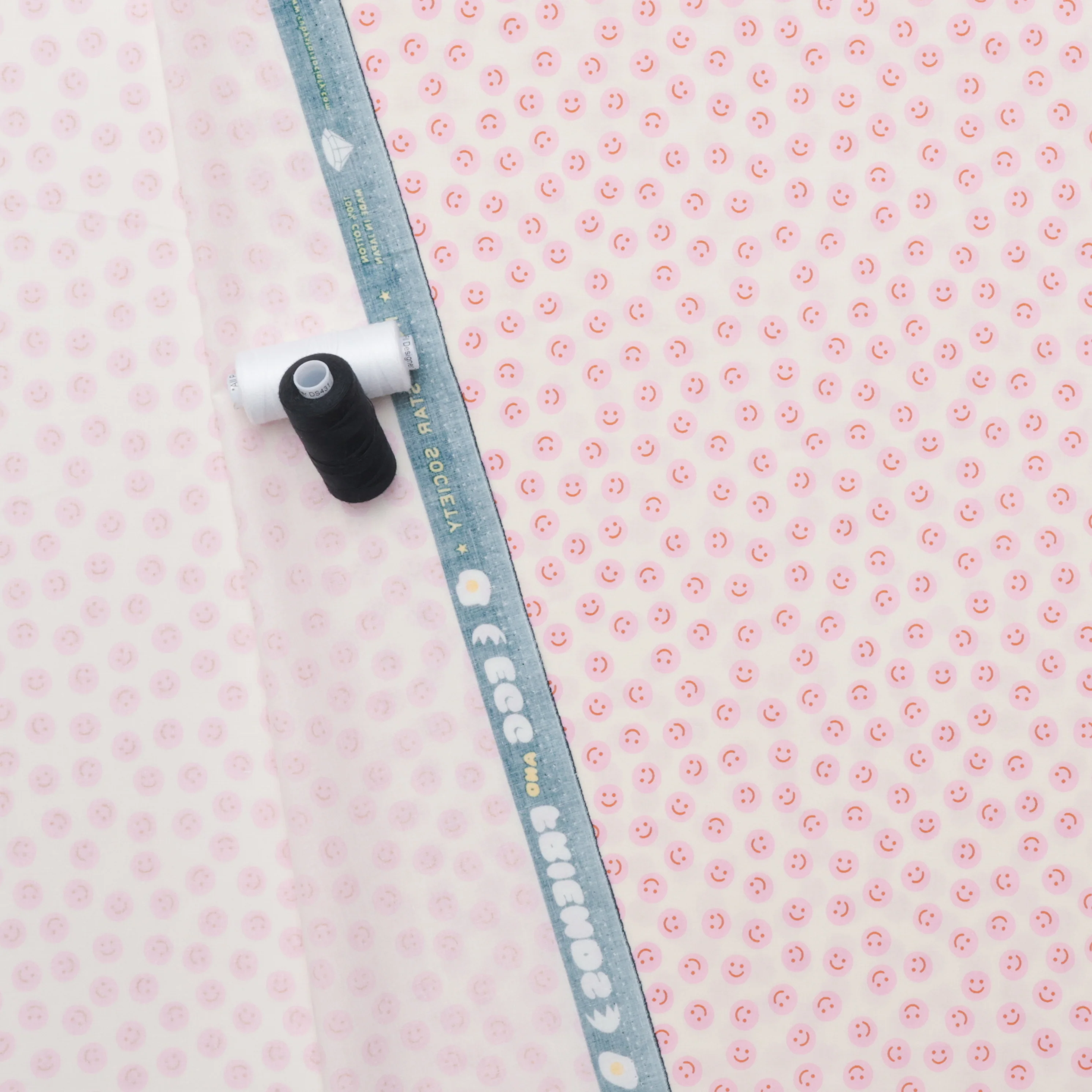 Ruby Star - Cotton - Egg And Friends - Smiley - Natural - Image 3