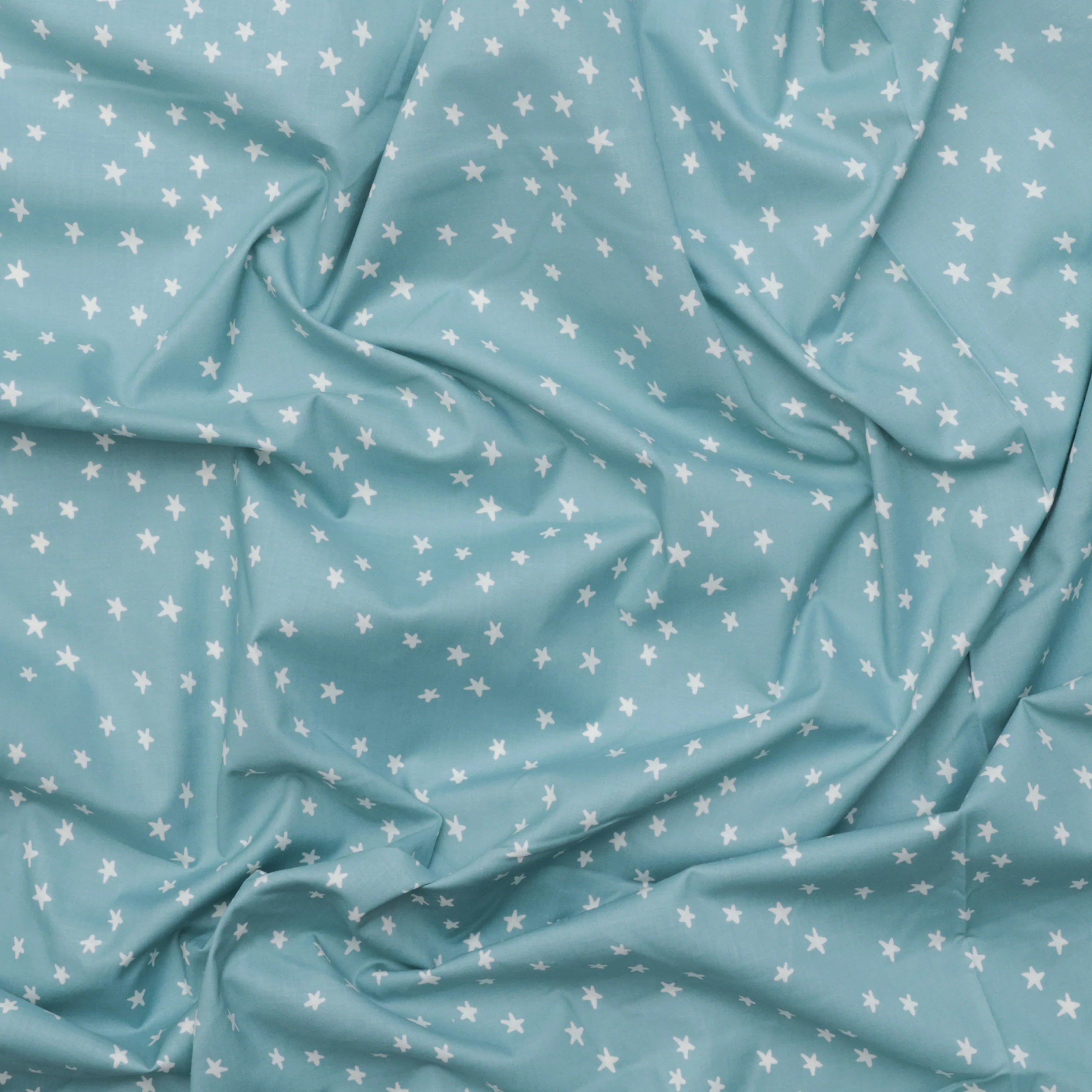 Ruby Star - Cotton - Starry - Soft Blue