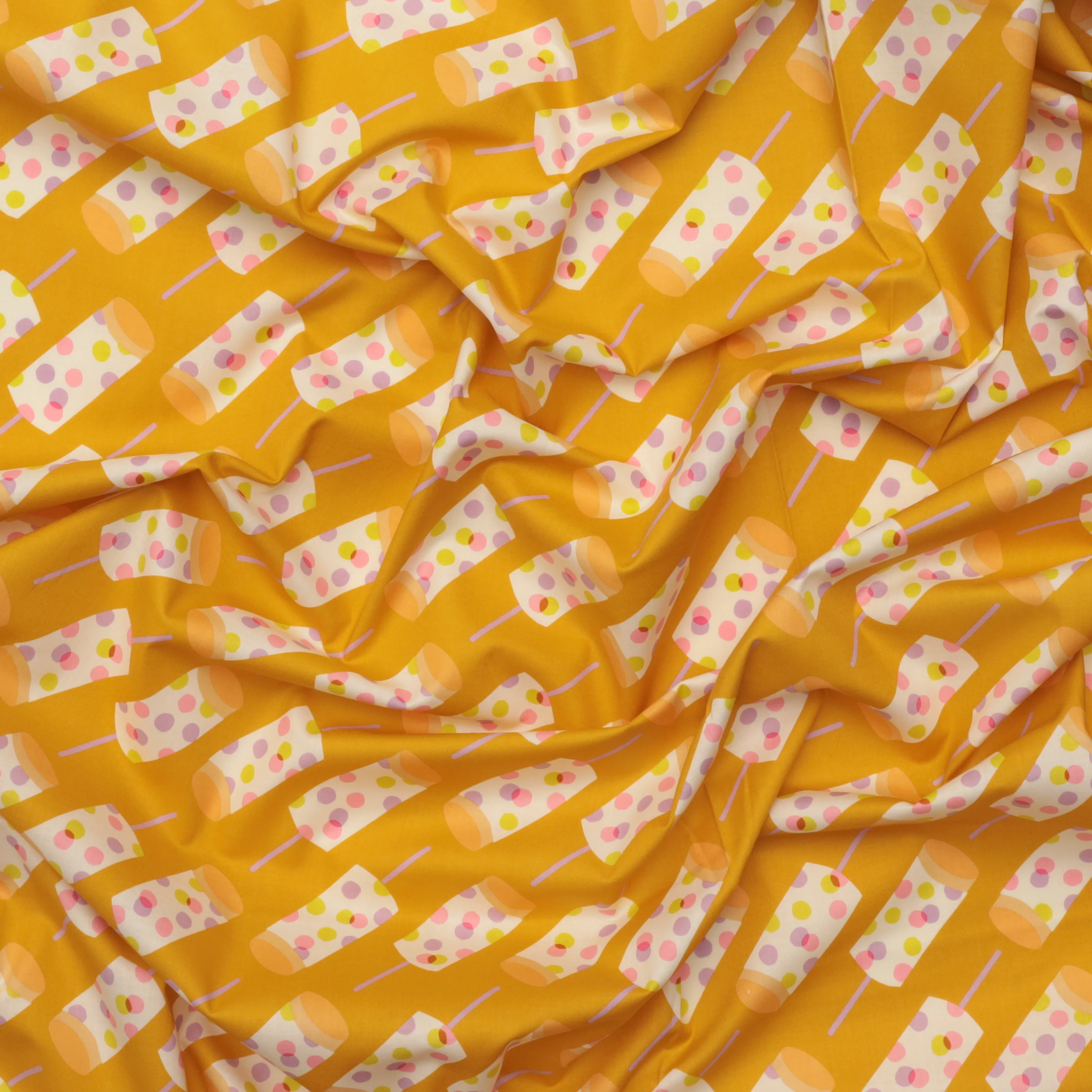 Ruby Star - Cotton - Sugar Cone - Push Pop - Goldenrod