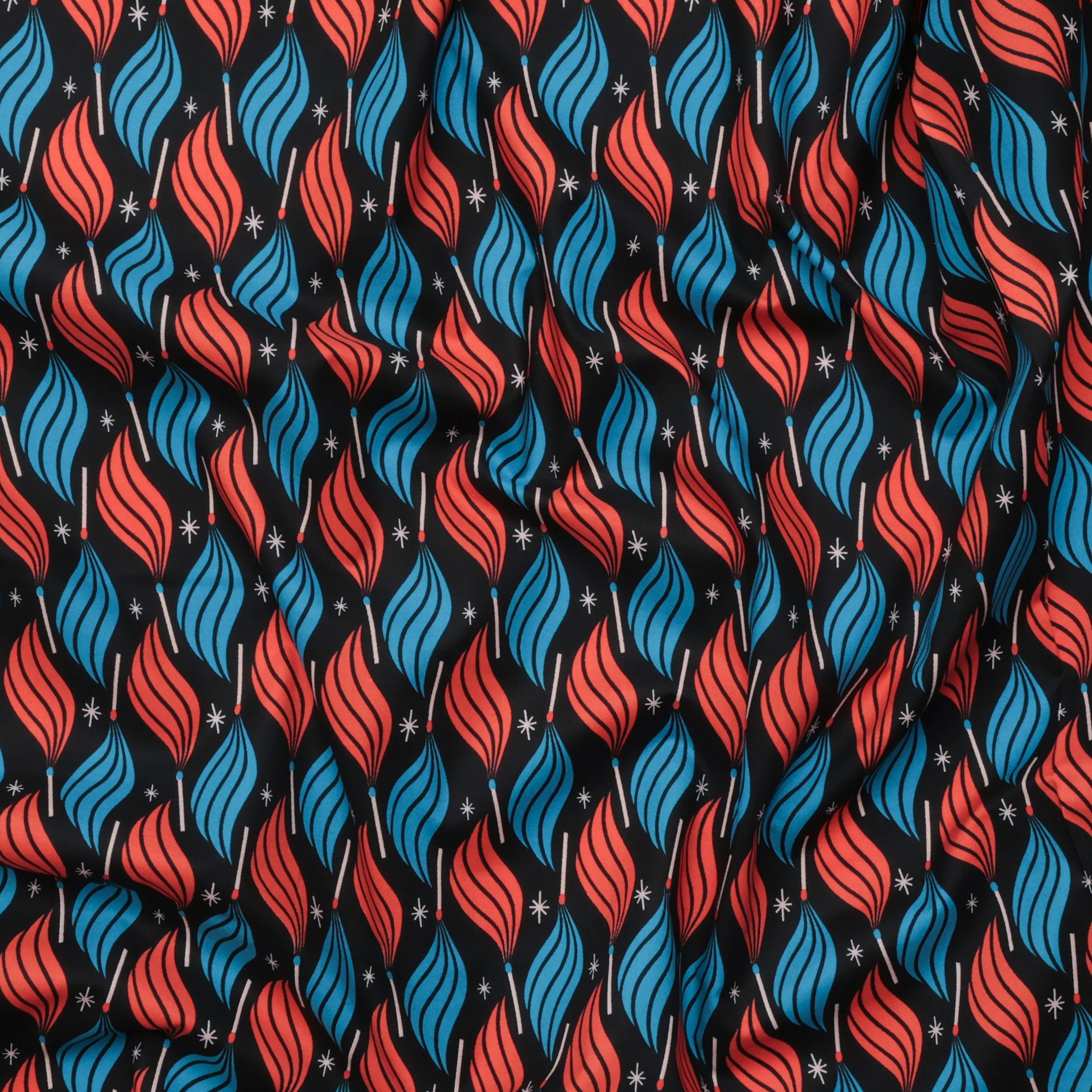 Ruby Star - Cotton - Trinketry - Lit - Black