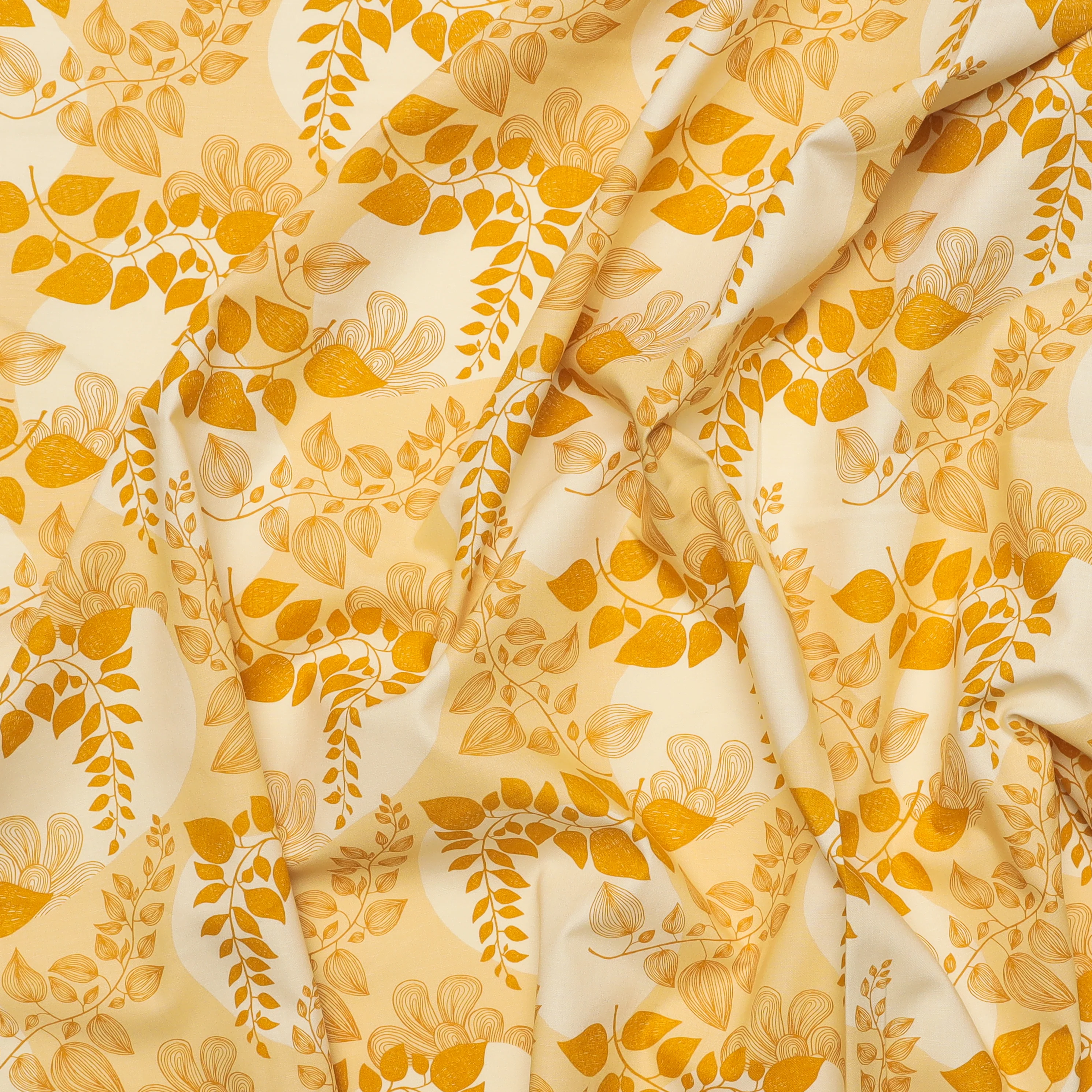 Ruby Star - Cotton - Unruly Nature - Climbing Branches - Cactus