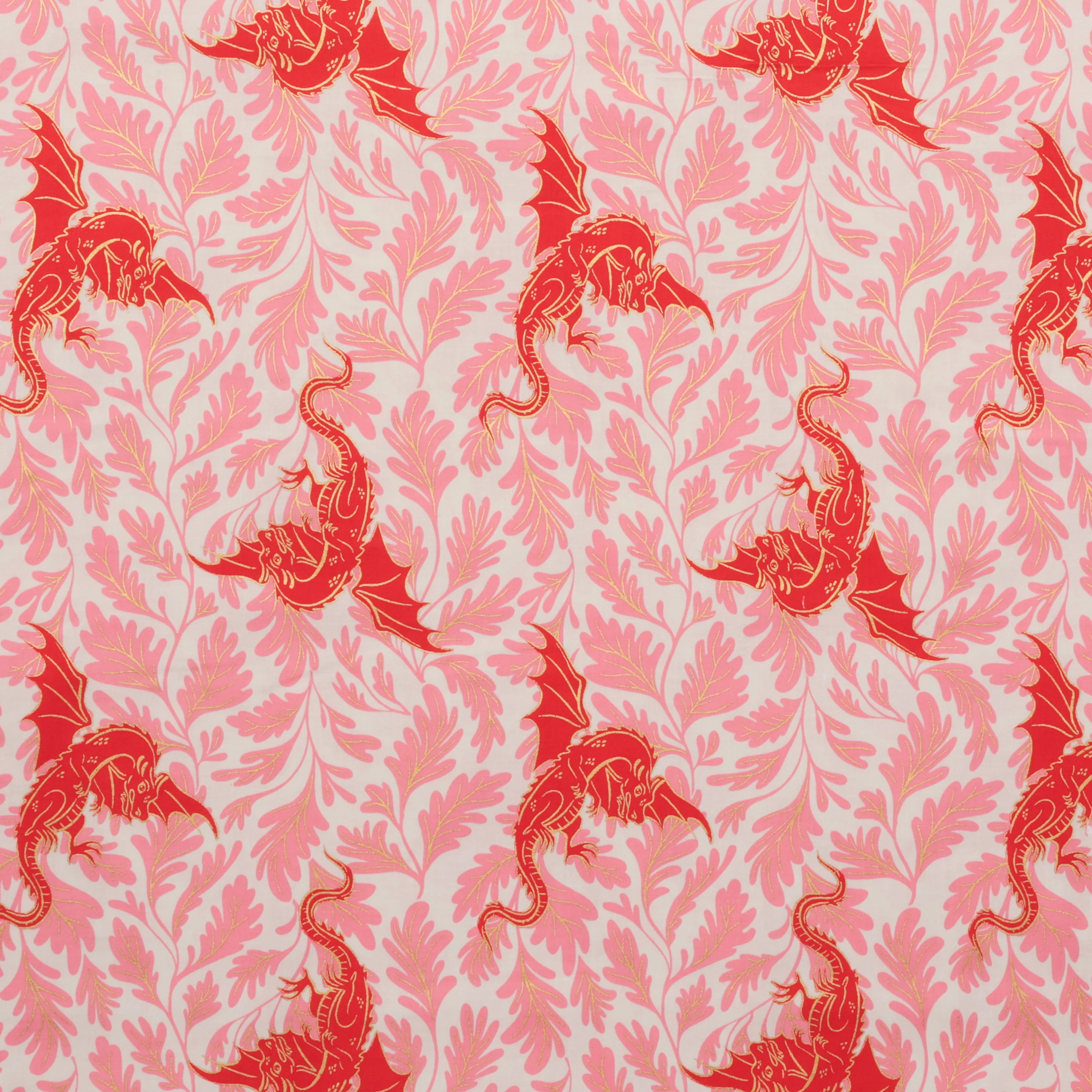 Ruby Star Society - Cotton - Fireglow - Dragon Lair - Dark Ruby - Image 2