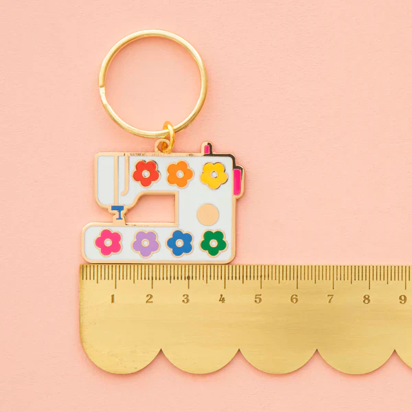 Sarah Hearts - Keychain - Daisy Sewing Machine - Image 2