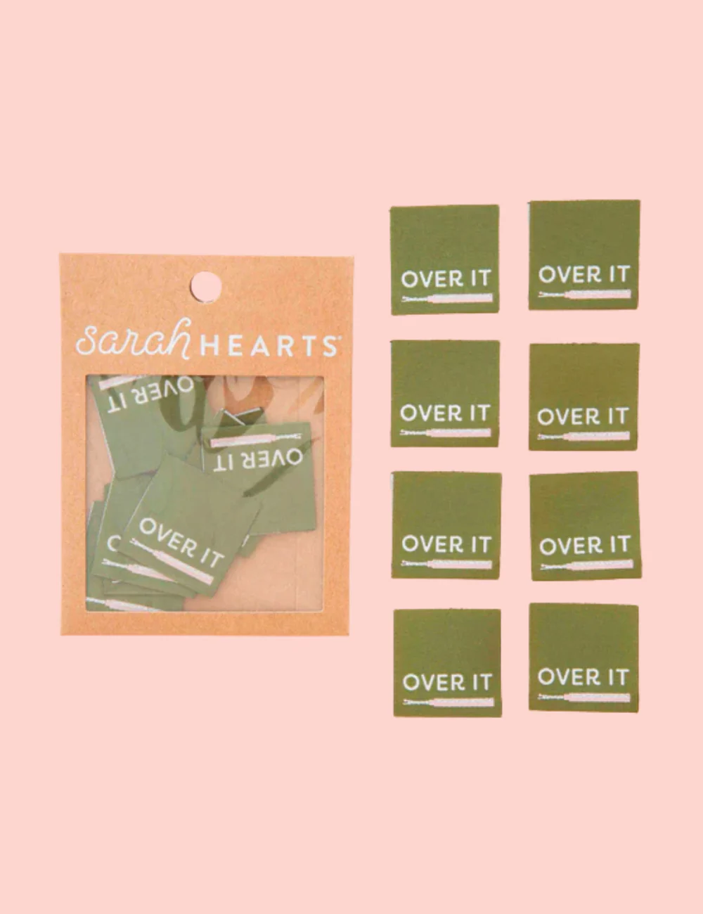 Sarah Hearts - Sewing Labels - Over It Seam Ripper