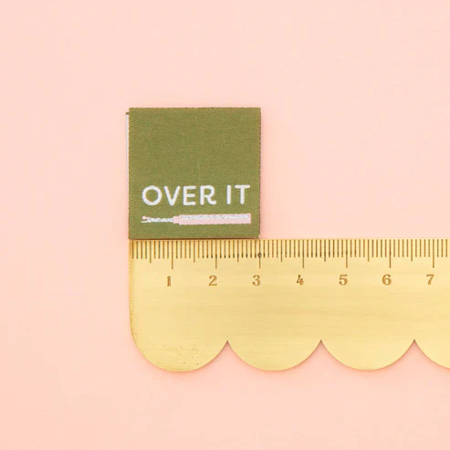 Sarah Hearts - Sewing Labels - Over It Seam Ripper - Image 3