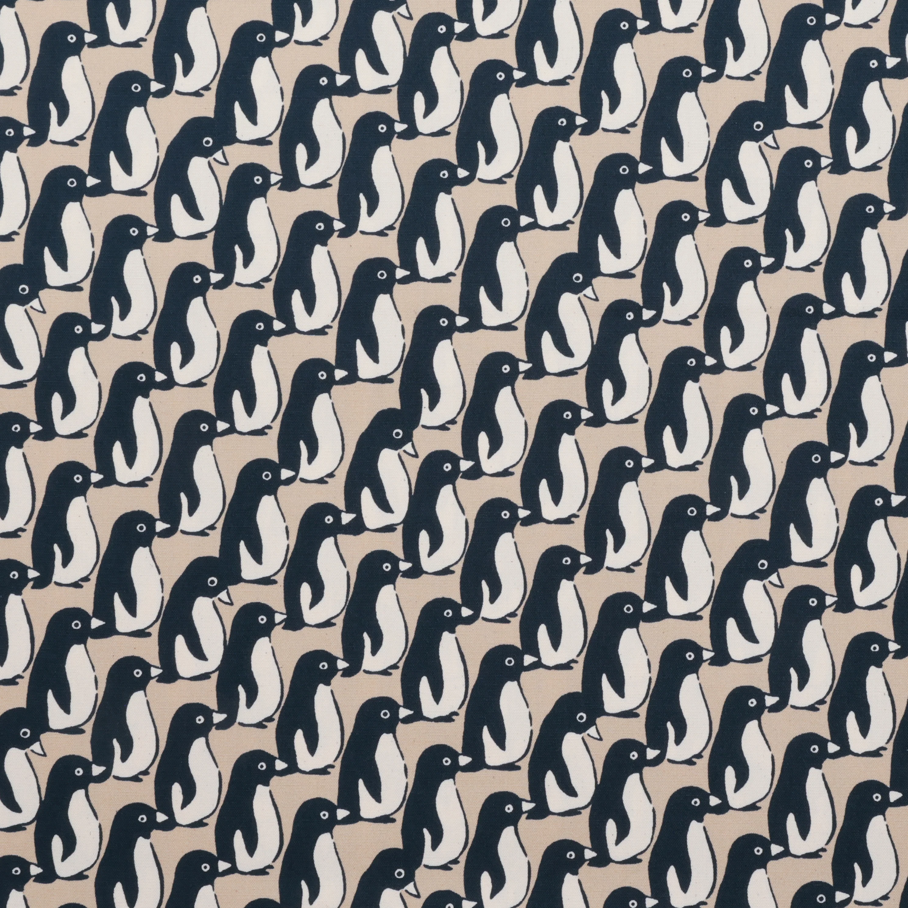 Sevenberry - Cotton - Canvas - Penguin - Tan Black