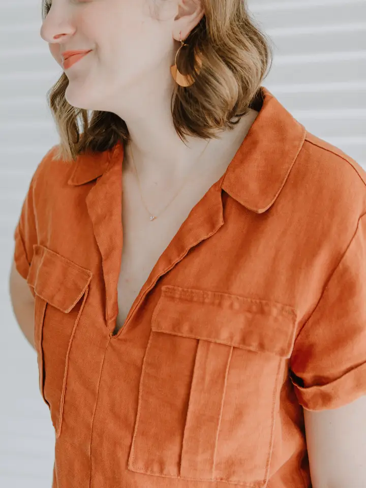 Sew To Grow - Sydni Shirtdress - Image 4