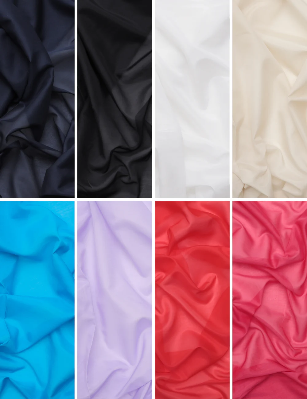 Silk Cotton - Voile - Assorted