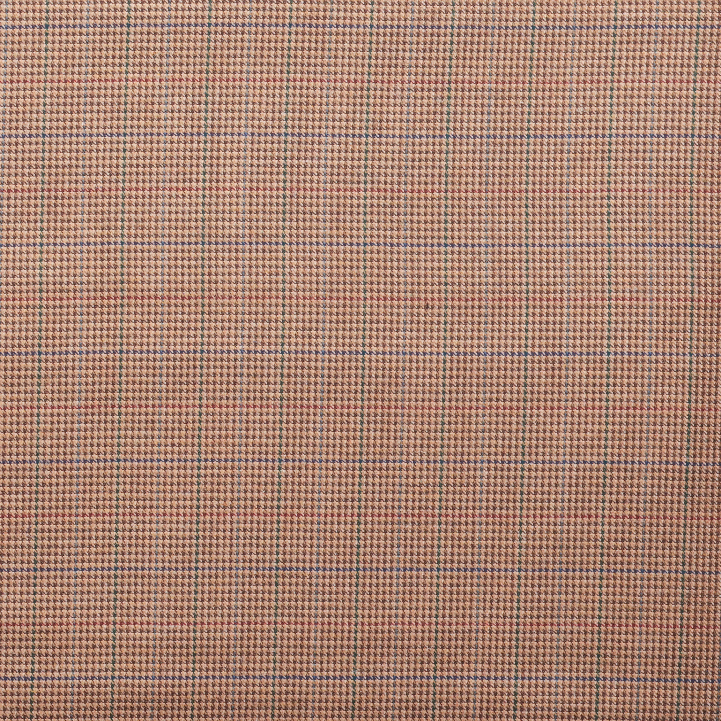 Silk Wool - Suiting - Tweed - Caramel - Image 2