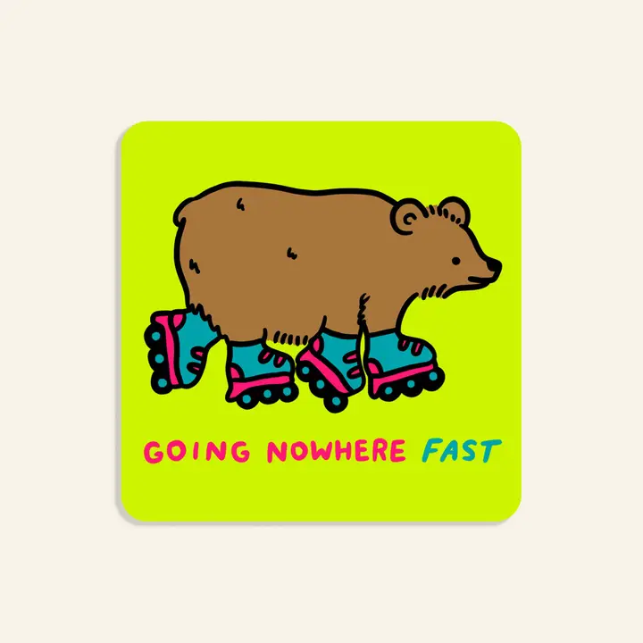 Stay Home Club - Vinyl Sticker - Going Nowhere Fast - Image 2