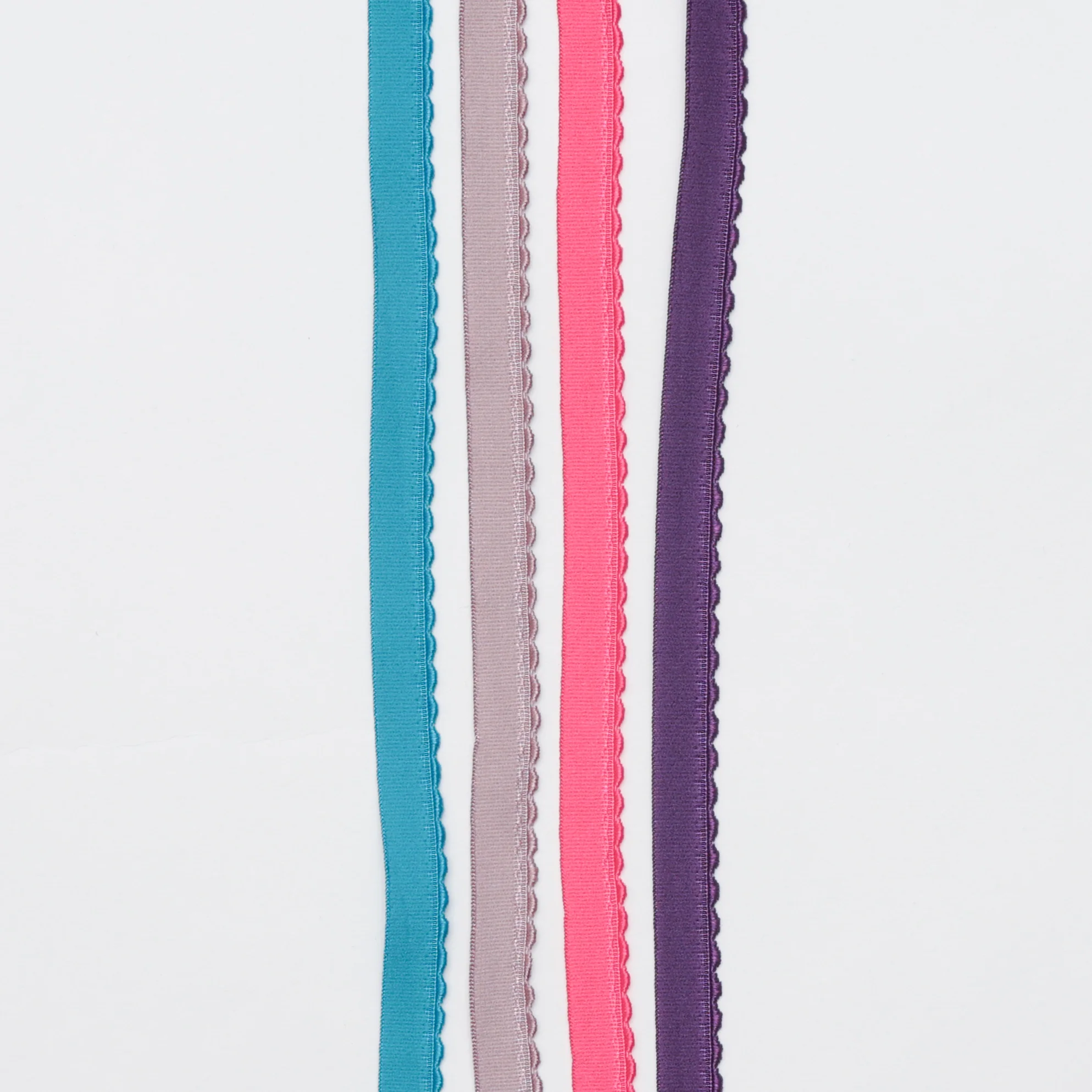Velvet Back Elastic - 11mm - Assorted