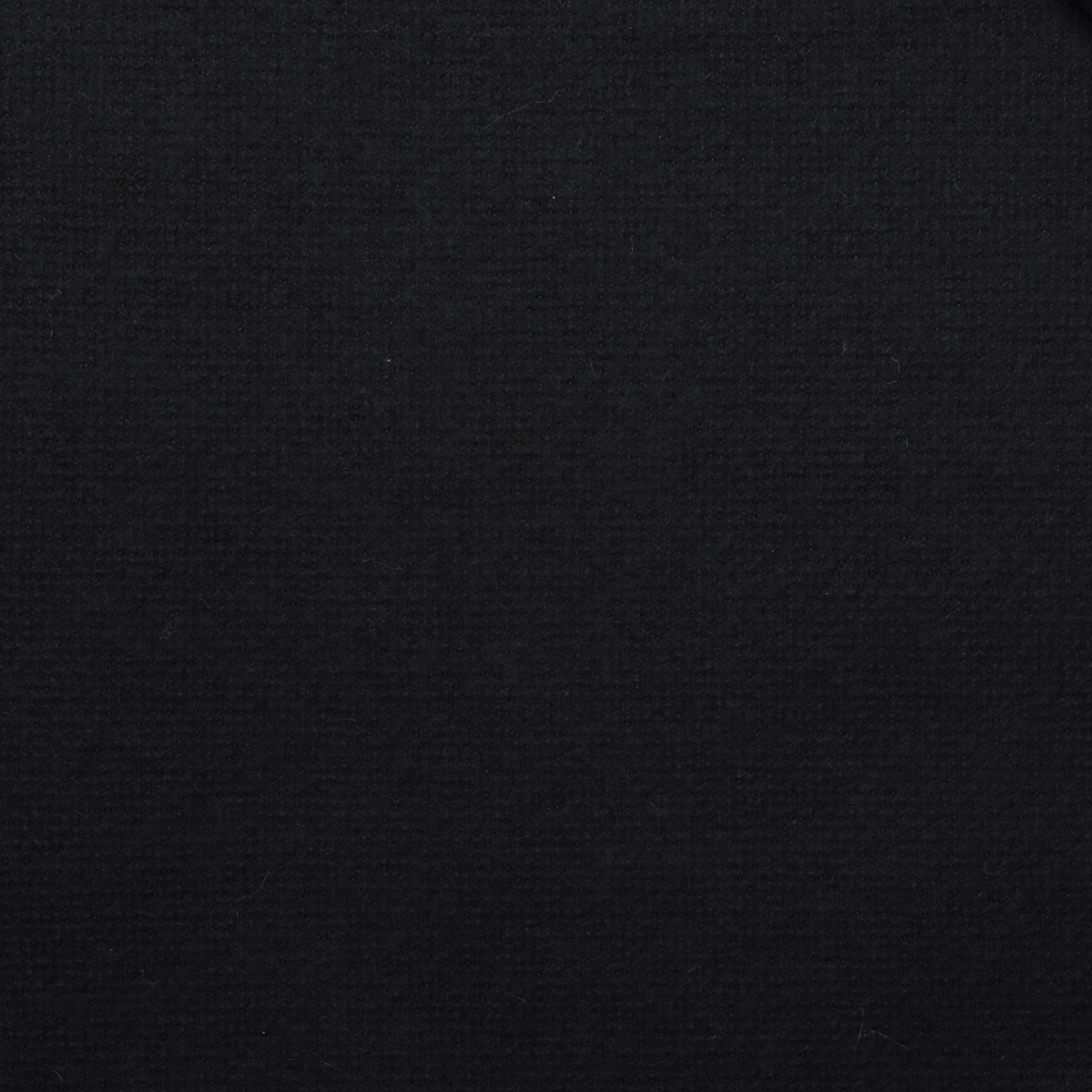 Wool Blend - Italian Coating - Black - Image 2