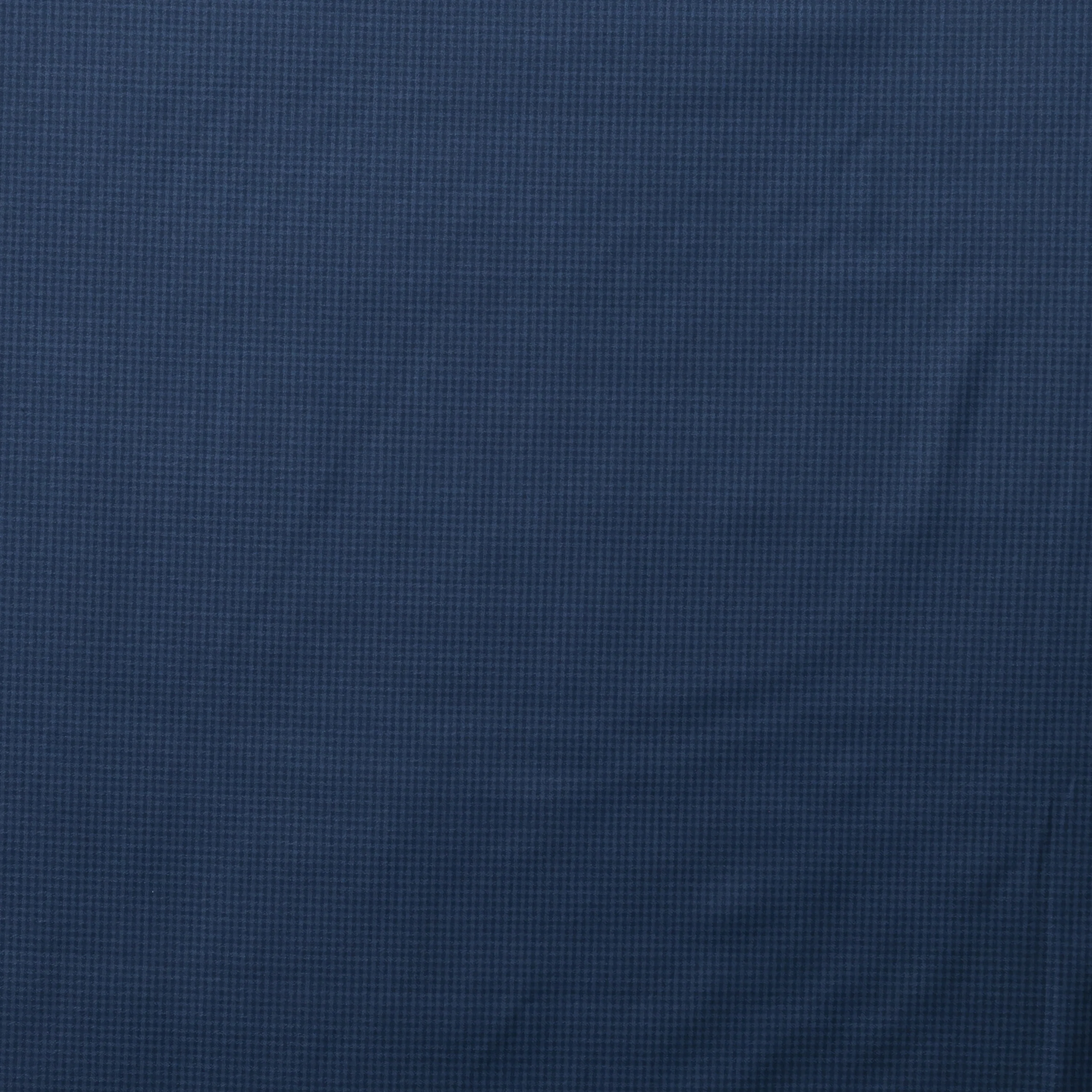 Wool Cashmere - Suiting - Plaid - Navy Blue - Image 2