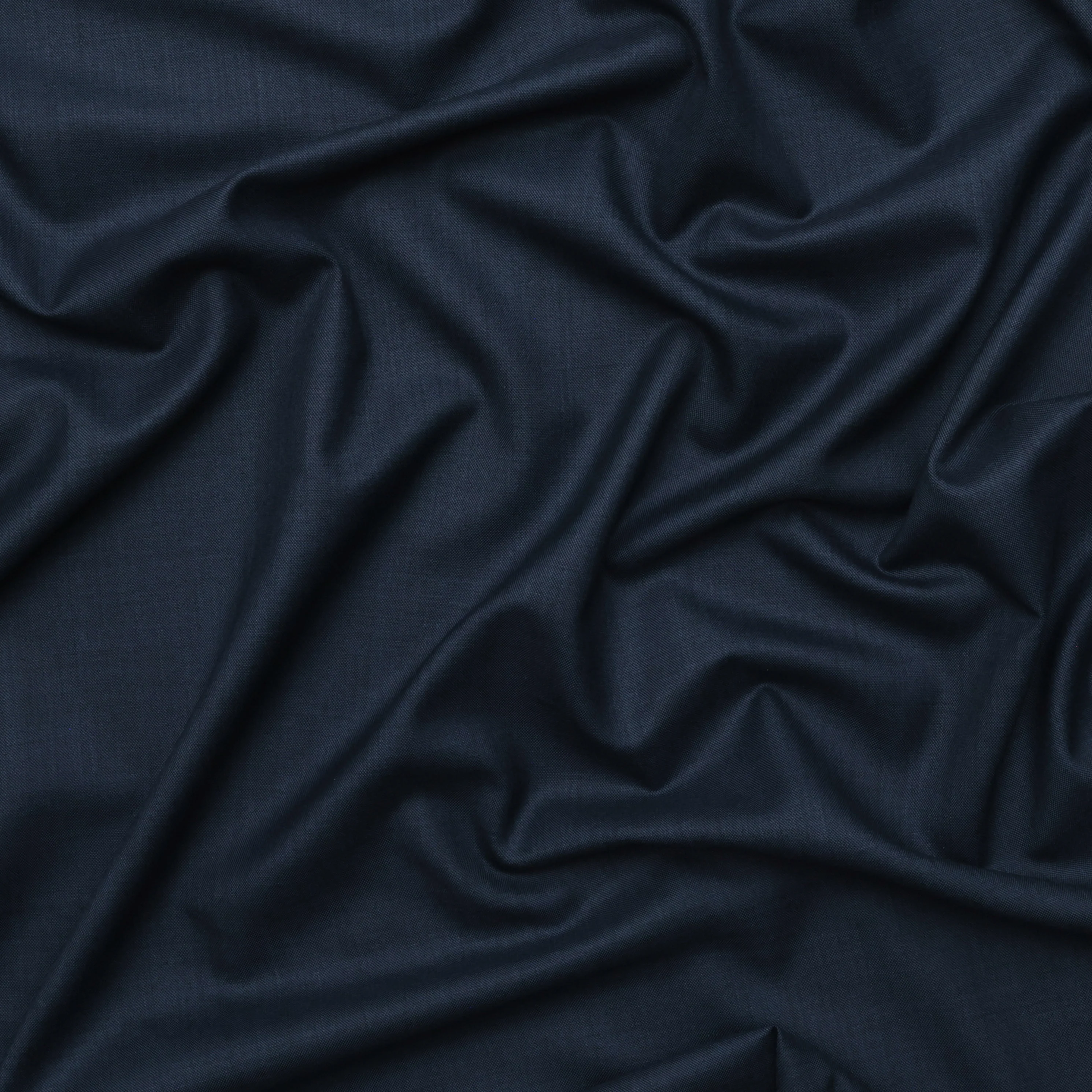Wool Cashmere - Suiting - Twill - Indigo Black